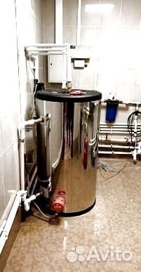 Водонагреватель косвенник бойлер нагрева 100л наст