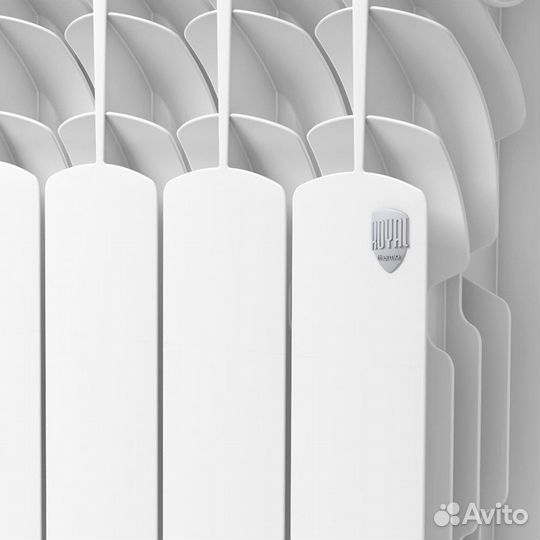 Радиатор алюминиевый 350х80 4 секц. Revolution