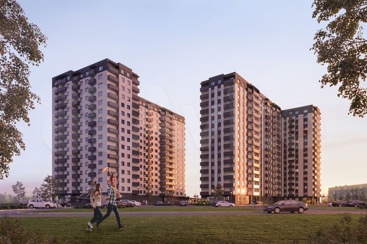 1-к. квартира, 42,9 м², 5/16 эт.