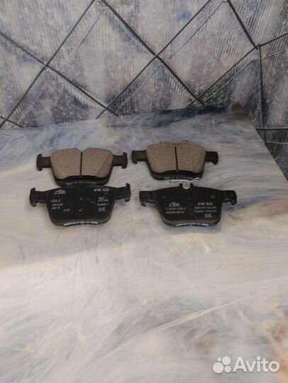 Колодка тормозная дисковая для л/а, 1ком зад