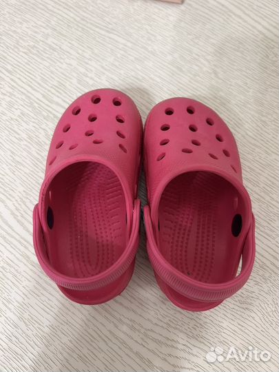 Кроксы сабо для девочки