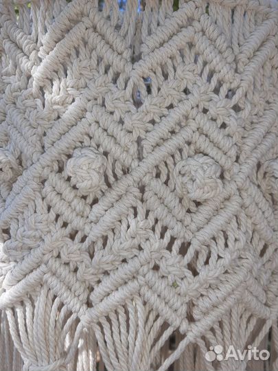 Абажур макраме