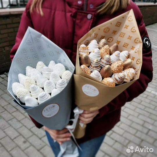 Букеты из клубники в шоколаде с доставкой