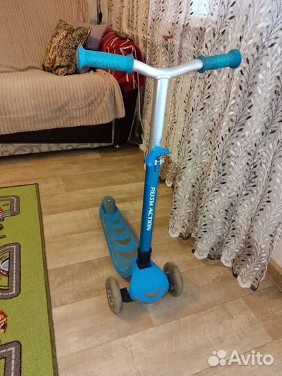 Самокат детский трехколесный бу