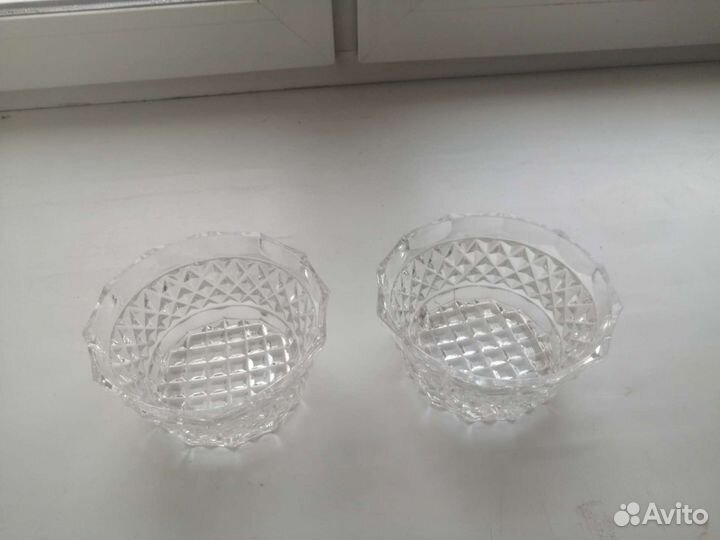 Салатницы хрусталь