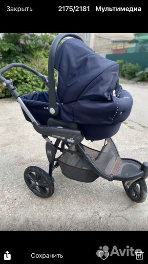 Коляска cam 3 в 1 италия