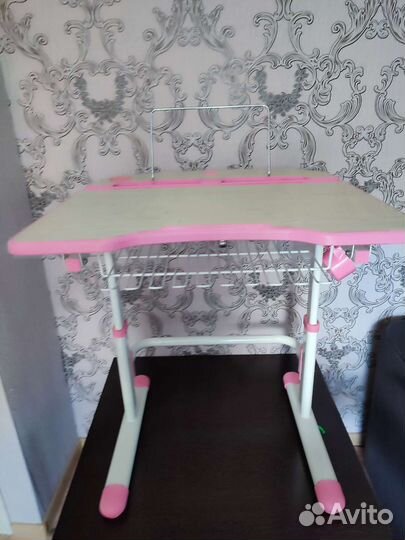 Растущая парта и стул бу