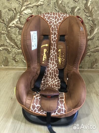 Автокресло Welldon NEW Royal Baby Girafe Talk