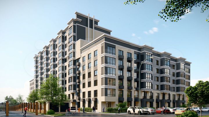 3-к. квартира, 93,5 м², 3/6 эт.