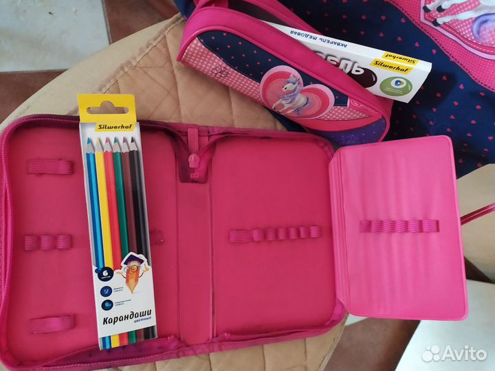 Орто-рюкзак Herlitz Sporti с наполнением б\у школа