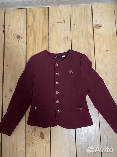 Пиджак школьный для девочки 128