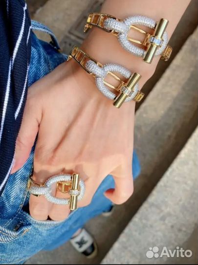 Кольцо браслет dior