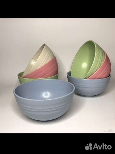 Миски из эко пластика новые