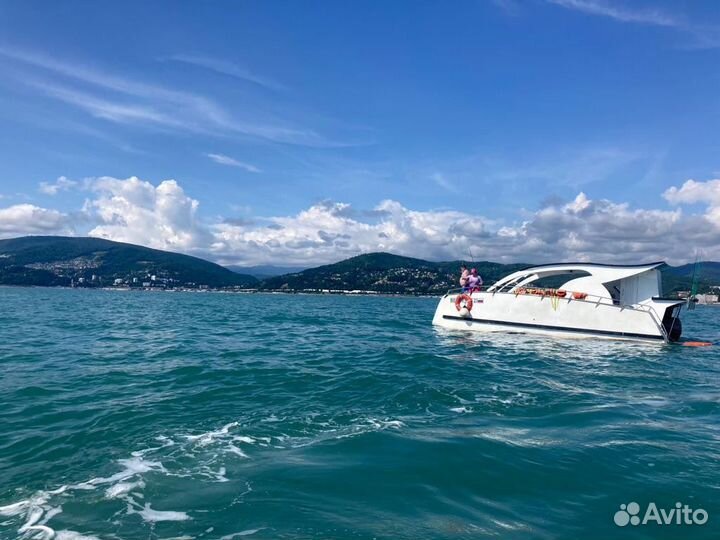 Морская прогулка, рыбалка, 3 часа в открытом море