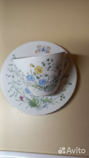 Чайное трио Германия. Фарфор