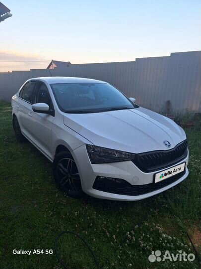 Skoda Rapid 1.6 МТ, 2021, 40 000 км
