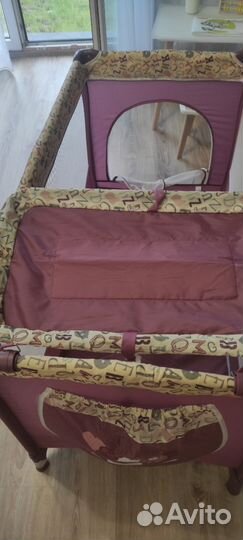 Детская кровать манеж