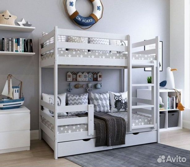 Двухярусная кровать