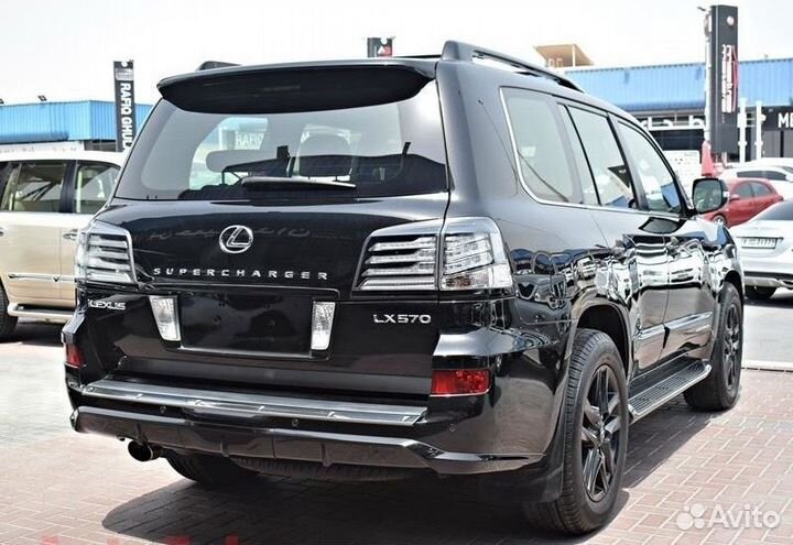 Lexus LX570 2012+ Стоп-сигналы белые E6EX2