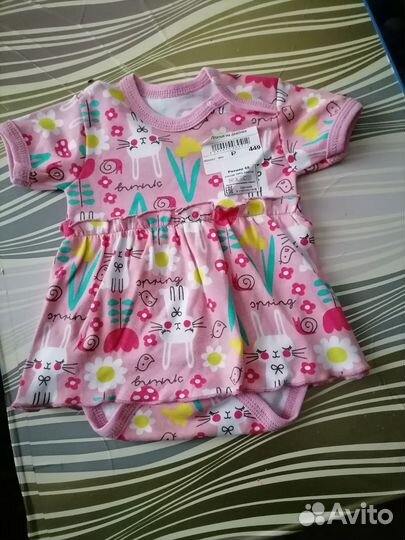 Новое платье для девочки 68