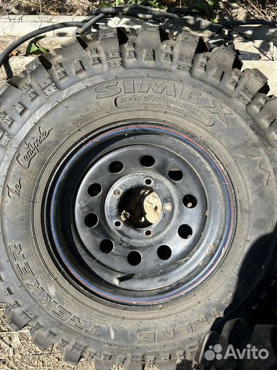 Грязевая резина на УАЗ r15