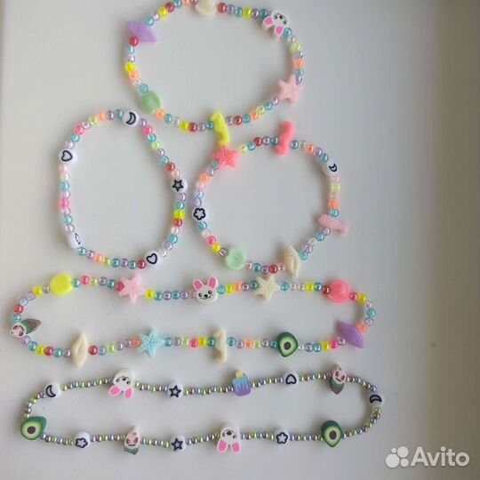 Украшения из бисера, чокеры, браслеты