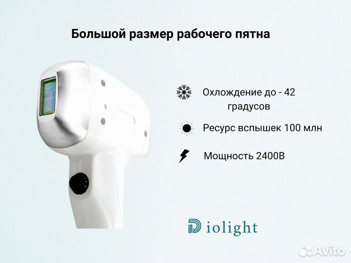 Диодный лазер Diolight UltraMax 2400в
