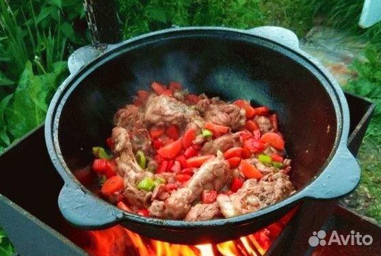 Чугунный казан