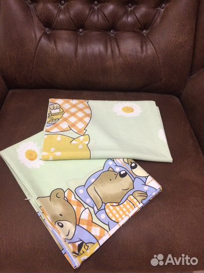 Детское постельное белье бу