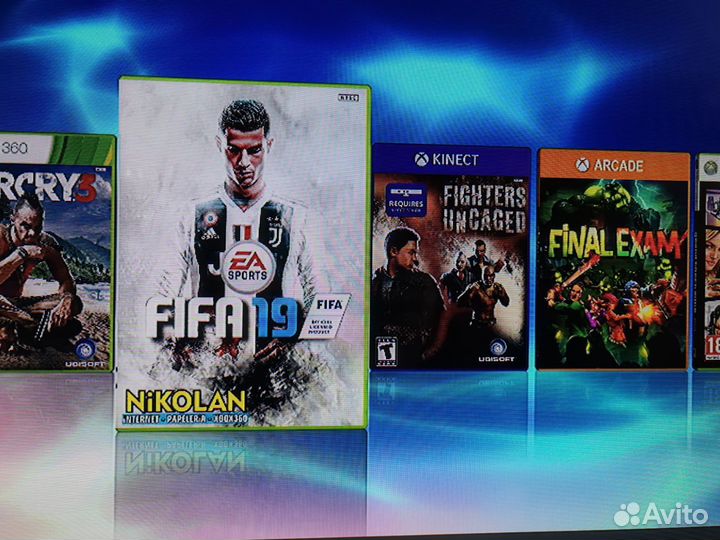 Xbox 360 фрибут + 29 игр