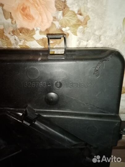 Вентилятор с Дефузом радиатора Опель астра J