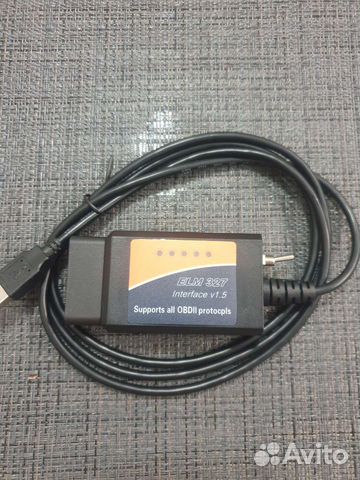 Elm 327 USB c переключателем шин HS/MS