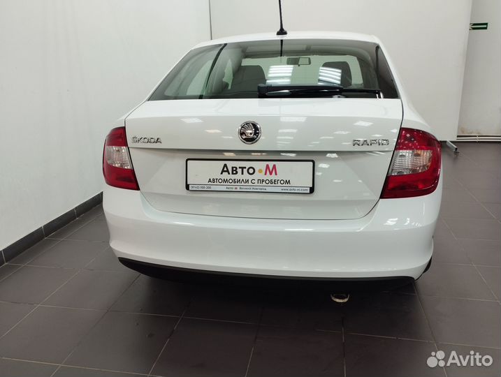 Skoda Rapid 1.6 AT, 2017, 119 553 км