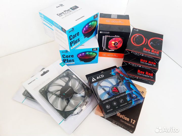 Новый кулер процессора Aerocool, ID и вентиляторы