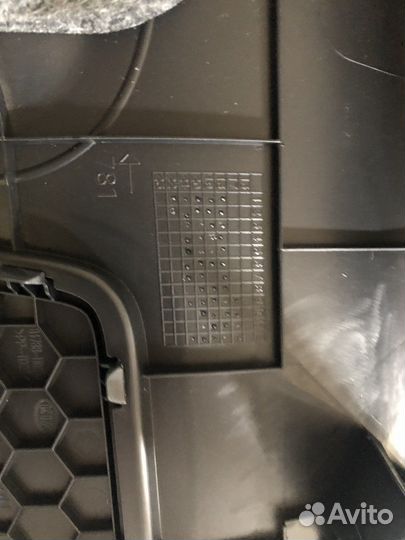 Обшивка багажника kia rio-x