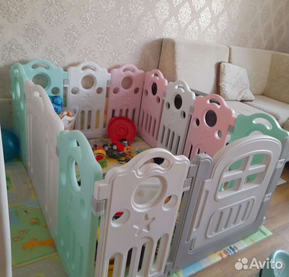 Большой напольный манеж