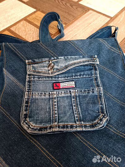 Сумка джинсовая handmade