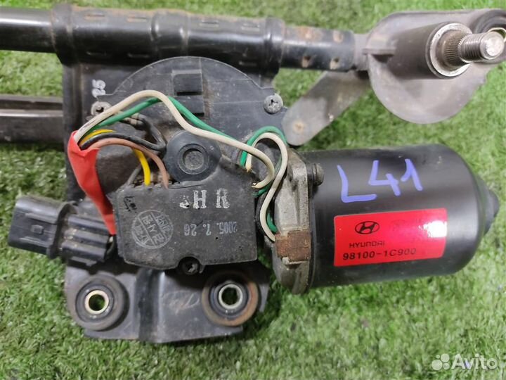 Трапеция стеклоочистителей Hyundai Getz TB 2006