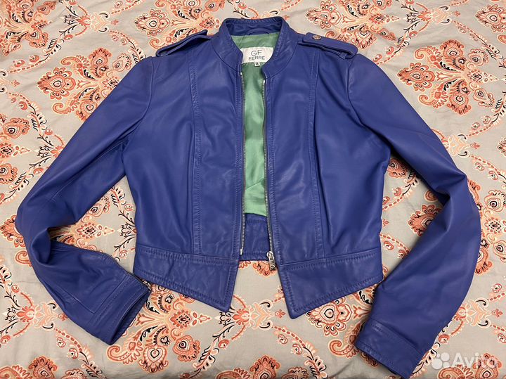 Куртка кожанная женская 44/46 (S/M)