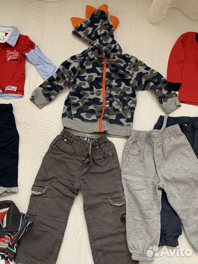 Пакет вещей на мальчика от 68 ростовки до 2х лет
