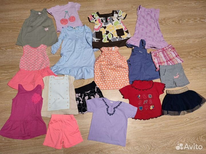 Вещи пакетом для девочки 80р-р