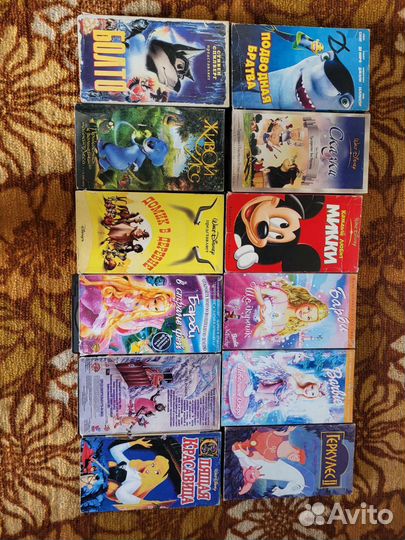 Видеокассеты vhs 90х