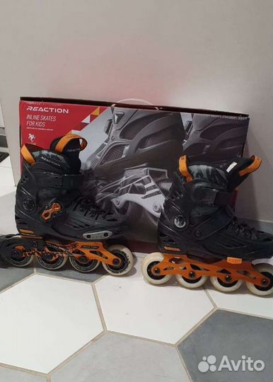 Роликовые коньки детские раздвижные