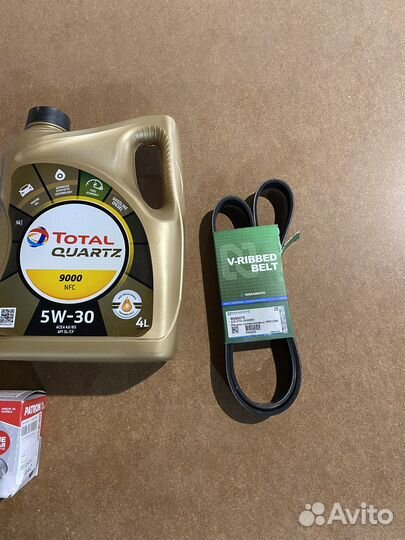 Комплект для то toyota corolla