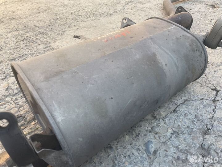 Выхлопная система Mitsubishi lancer Ralliart 4G93T