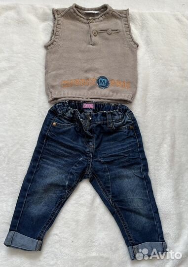 Вещи на мальчика 6-12 месяцев пакетом
