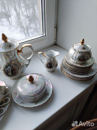 Сервиз мадонна ГДР 6 персон