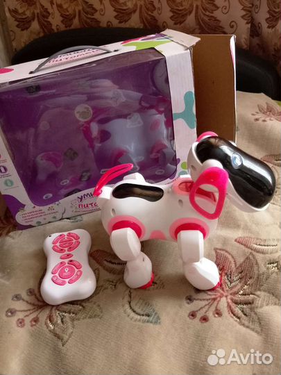 Игрушка робот собака с пультом