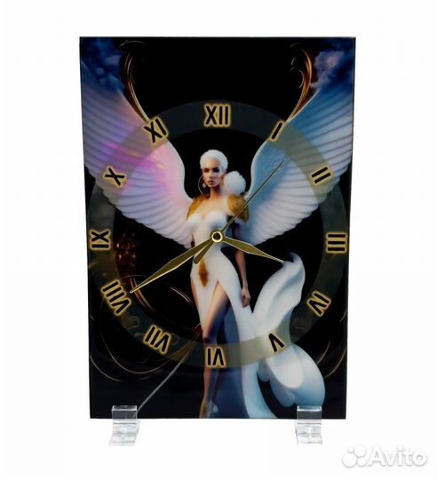 Декоративные часы ангельская красота