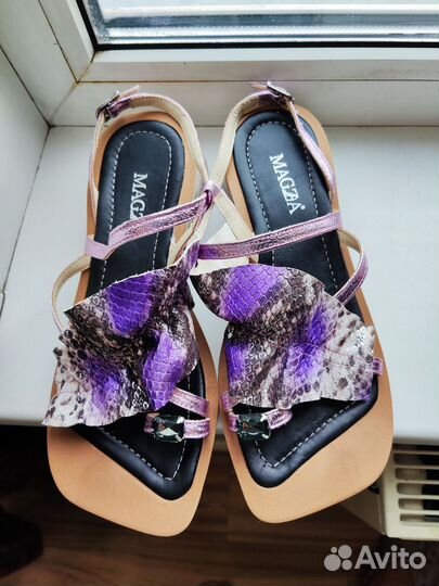 Босоножки натуральная кожа